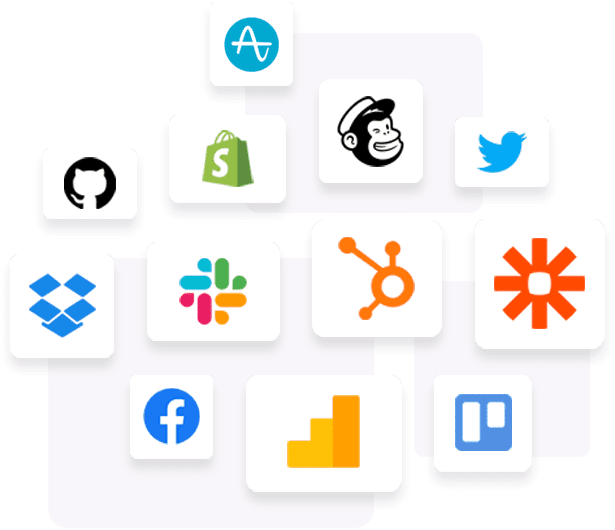 Casho integration dashboard showing connected financial accounts